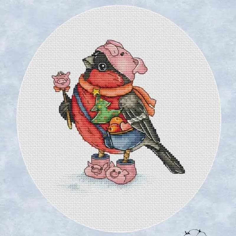 16081A Cross Stitch ONLY FLOSS NO FABRIC NOT Cross-stitch Kit Embroidery Needlework WITHOUT Fabric Homfun Painting Crossing