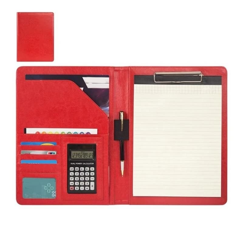 CORA Conference Folder with Clipboard Letter Size Document Folder File Organizers