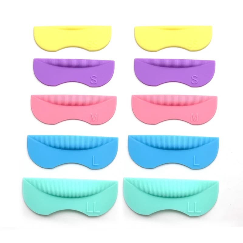 5Pair/Set Reusable Silicone Curlers Curl Eyelash Pads Eyelash Extension Perm Tools Multicolor Eyelash Lifting Kit Accessories