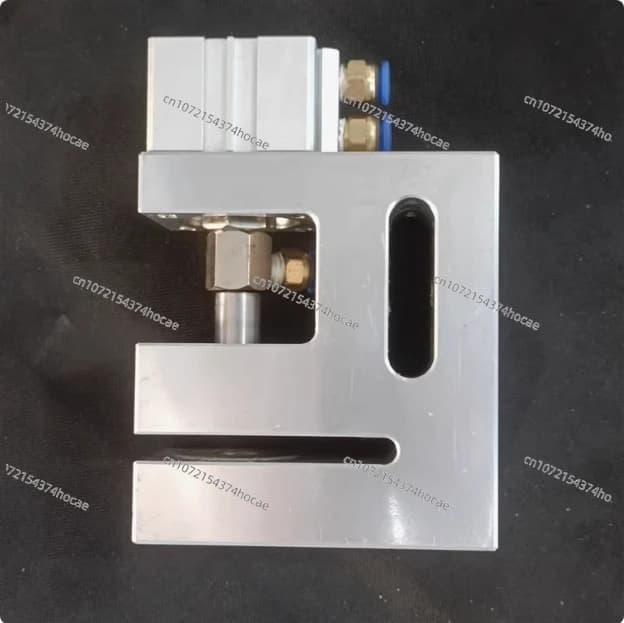 Pneumatic punching machine for plastic bags, PP film, butterfly hole, 32x6x9MM, universal punching machine 280T/ MIN