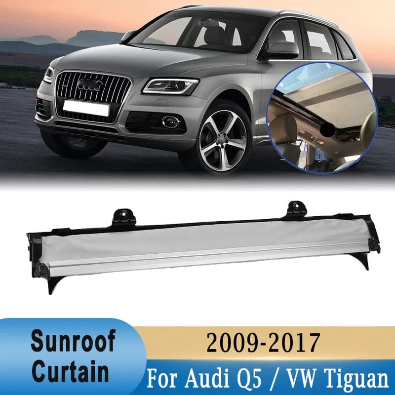 1K9877307 Panoramic Sunroof Curtain Skylight Sunshade Cover For VW Tiguan / Jetta / Golf 6 / Passat / Sharan / Audi Q5 2008-2017