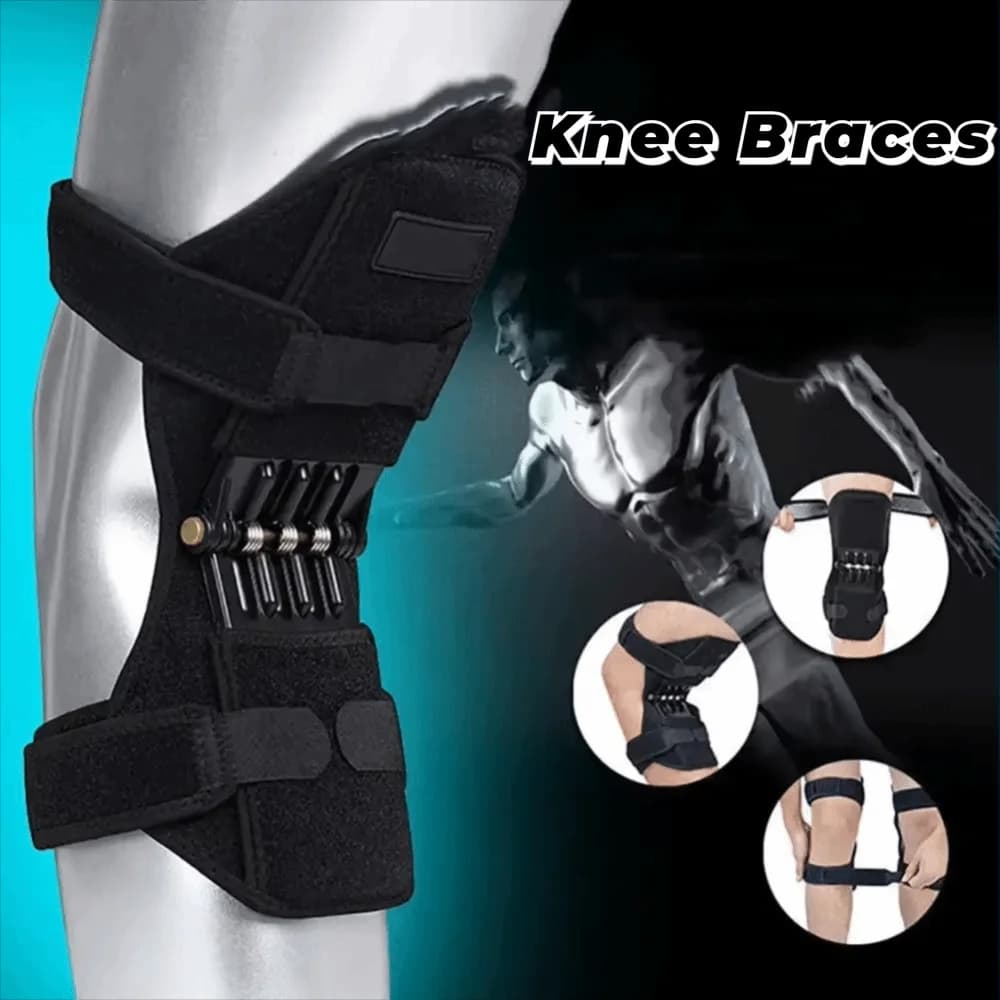 1/2PCS Protezione dal freddo Rebound Primavera Protezione del ginocchio Booster Antiscivolo Fisso Booster Ginocchiere Traspirante Ginocchio Manica Sport