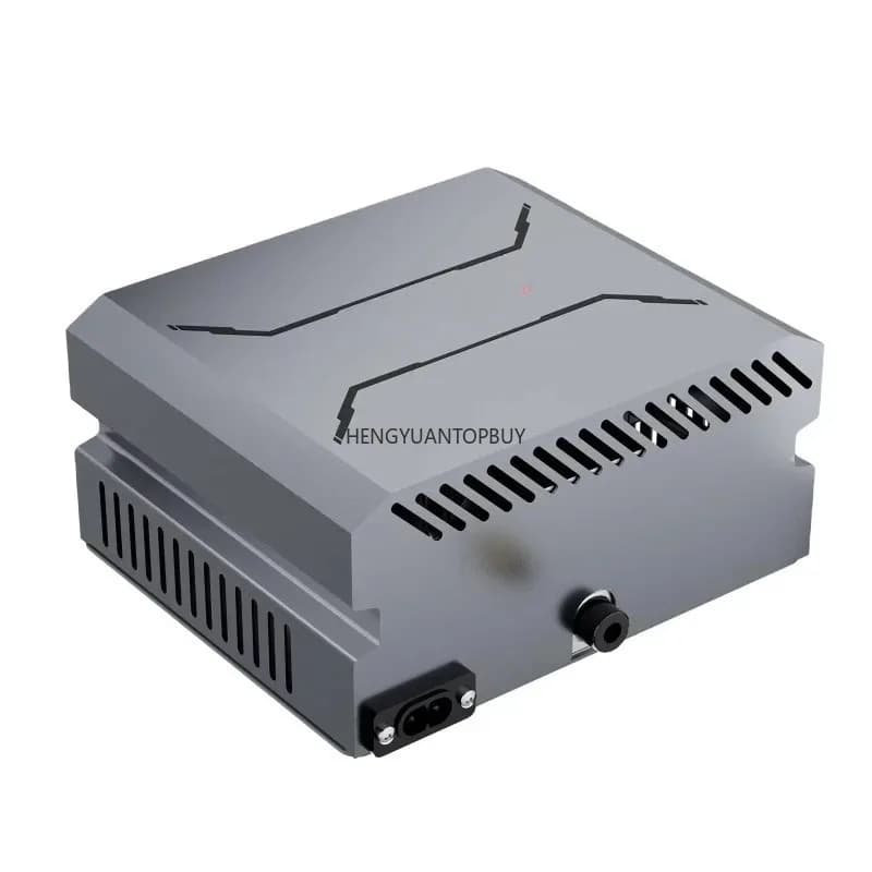The air pump is used to assist the laser engraving machine in cutting, protecting and blowing away smoke and residue