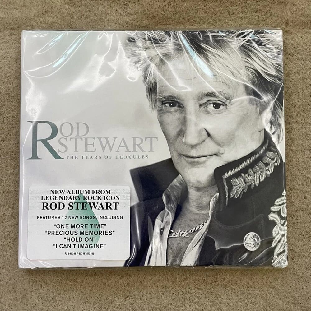 Rod Stewart The Tears Of Hercules CD 2021 Rock Pop Rock Folk Rock Album Nuovo Sigillato Disponibile Pronto per la Spedizione