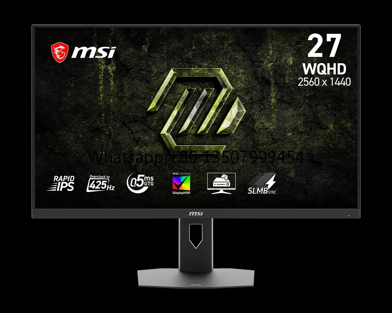 2026 New MAG 276QP42 425Hz Rapid IPS IPS Screen 2K 0.5ms with DisplayHDR 400 Certified Ergonomic Stand for Gaming PC Monitor