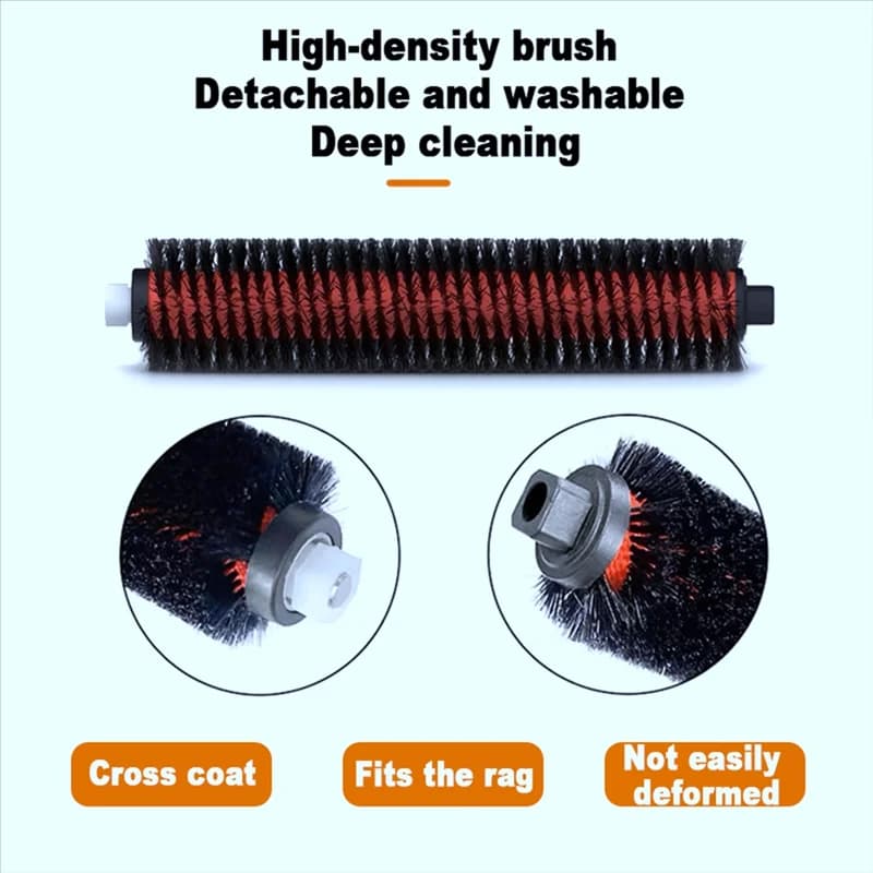 AB66-Sweeper High Speed Cleaning Brush Vacuum Cleaner Spare Parts Cleaning Brush Replacement Parts