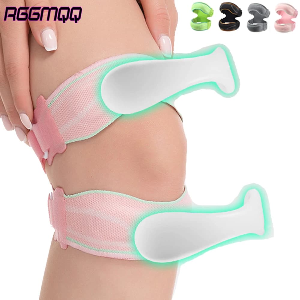 Patellar Tendon Support Strap,Adjustable Patella Band Knee Brace for Men Women,Patella Stabilizer Knee Straps for Running,Sport