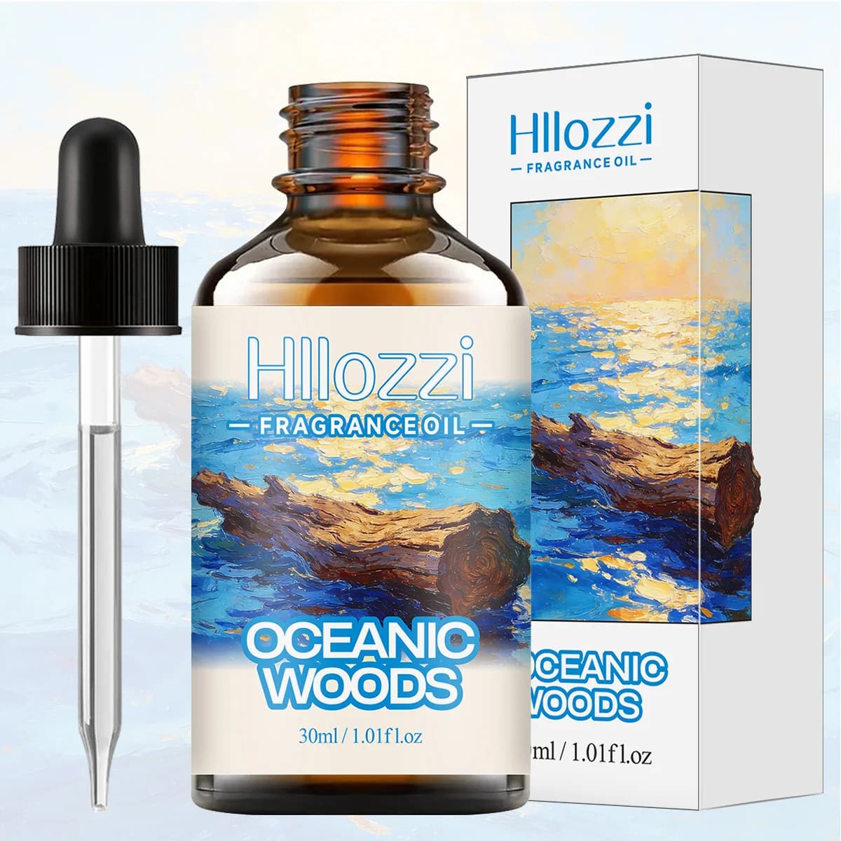 OCEANIC WOODS FRAGRANCE OIL Suitable for nail, hair, and skin care, massage, moisturizing massage
