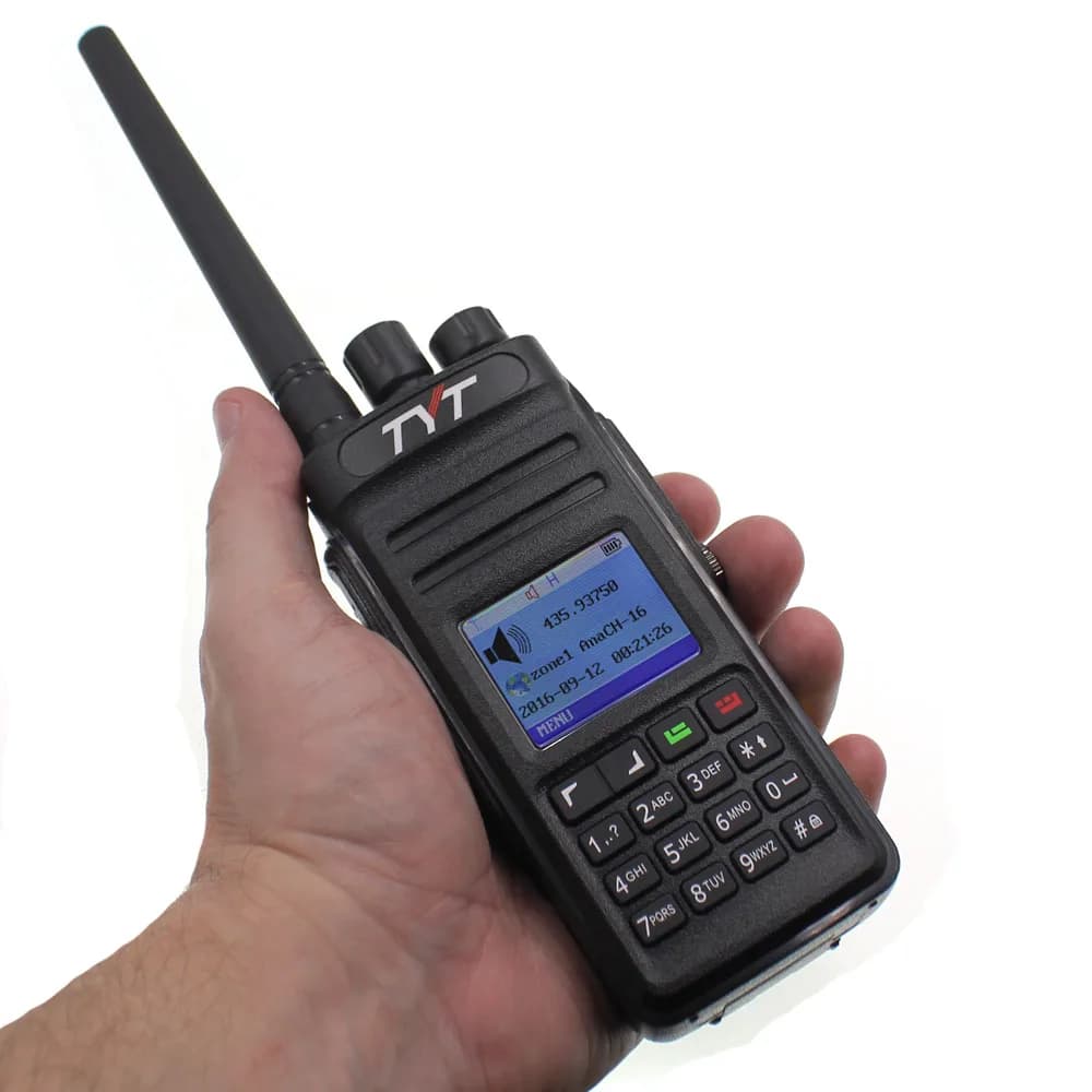 Nuovo Modello TYT MD398/MD-398 Radio Digitale DMR Portatile Bidirezionale/Walkie Talkie IP67 10 Watt 400-470MHZ Mototrbo Tier I&II