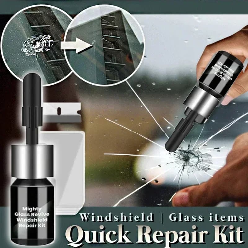 1/5PCS Fluido per la riparazione del parabrezza Kit di riparazione del vetro automobilistico Strumenti Accessori per l'agente riduttivo del fluido per la riparazione delle crepe del parabrezza