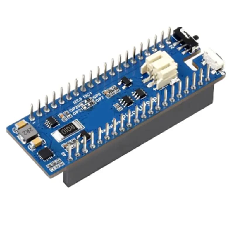 Modulo UPS HOTA43T 5V I2C, Scheda di Espansione per Alimentazione Ininterrotta, Kit Starter HAT per RPI Raspberry Pi PICO W WH RP2040 Spa