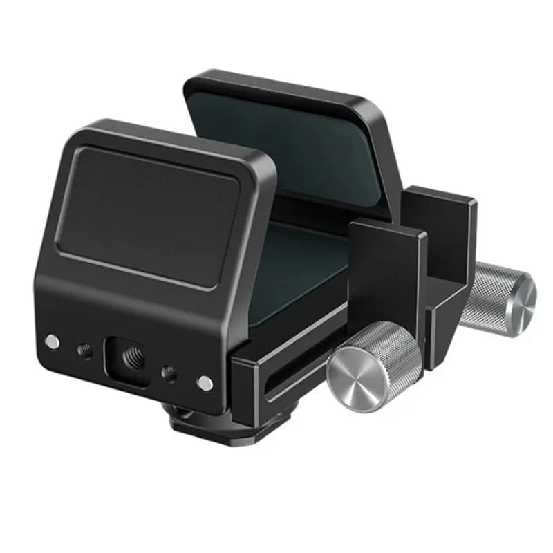 Morsetto di supporto A42T-SSD per fotocamera BMPCC 4K 6K PRO, per SSD T5 T7 con morsetto per cavo e attacco cold shoe per gabbia per fotocamera DSLR