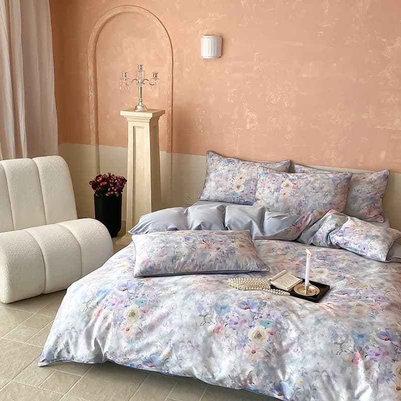 Bed linen set in Egyptian Cotton Svetanya, Bed linen and bed linen for Double or King Size