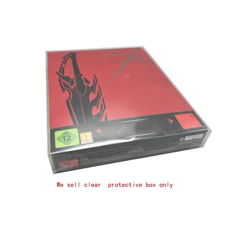 Copertura in PET trasparente per Switch per Xenoblade Chronicles 2 edizione da collezione Scatola per esposizione di giochi versione UE