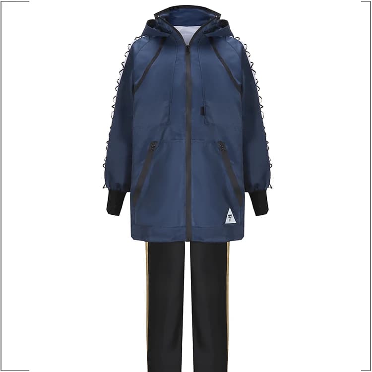 Cosplay Costume for Men and Women, Jacket with Hood and Pants, Outfit Anime, Sports Clothing, Halloween Uniforms