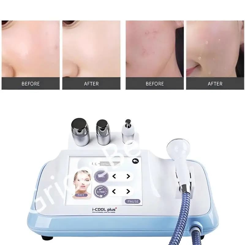 New I-Cool Water Drop Device for Collagen Regeneration, Skin Lifting & Raxing Facial Machine, Beauty Salon Equipment, 4 Pieces