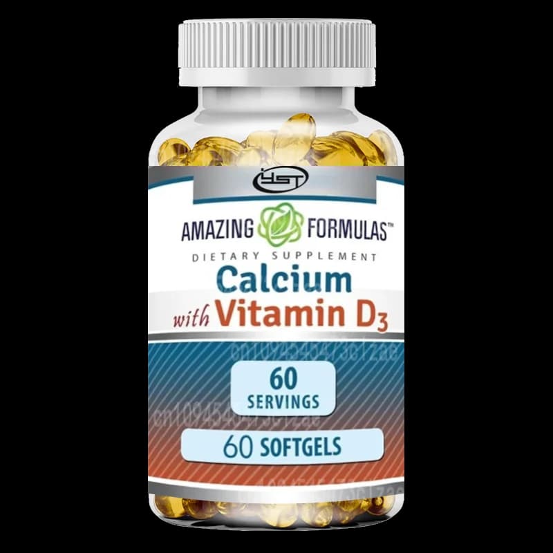 Supplement for calcium capsules and vitamin D3 with magic formula | Non GGM | Senza Glutine -60 Capsules