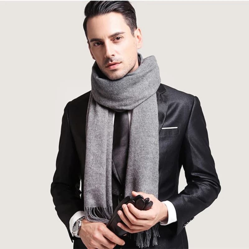 1 pcs Scarves Winter Soft Hot Cachemire Scarves Addensated Long Nappa Scarf Warm Fashion Color Solid Woman Men Scarf