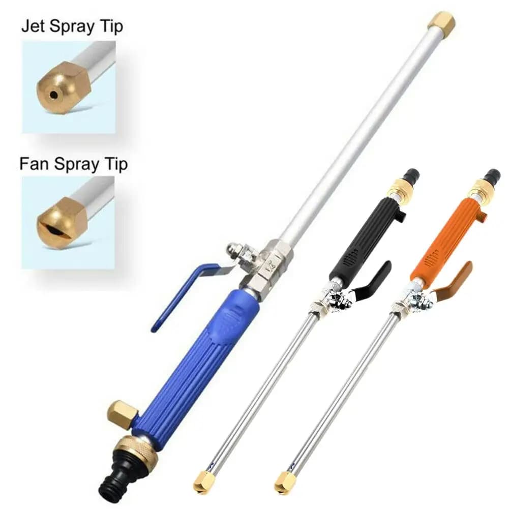 Auto Pistola Ad Acqua Ad Alta Pressione 46 Centimetri Jet Lavatrice Da Giardino Tubo di Pulizia Bacchetta Strumento di Irrigazione Spruzzatore Ugello Sprinkler R4Z8