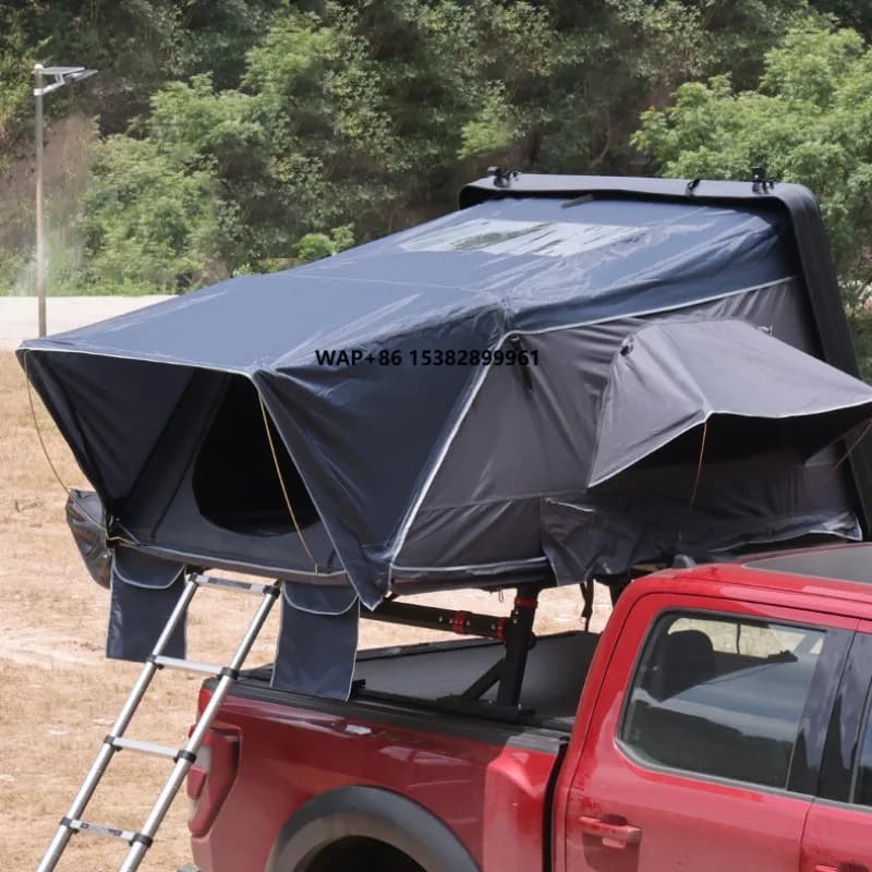 Tenda da Tetto per Auto SUV Fuoristrada, Montaggio Rapido, Guscio Rigido in ABS, Grande Dimensione, per Campeggio all'Aperto