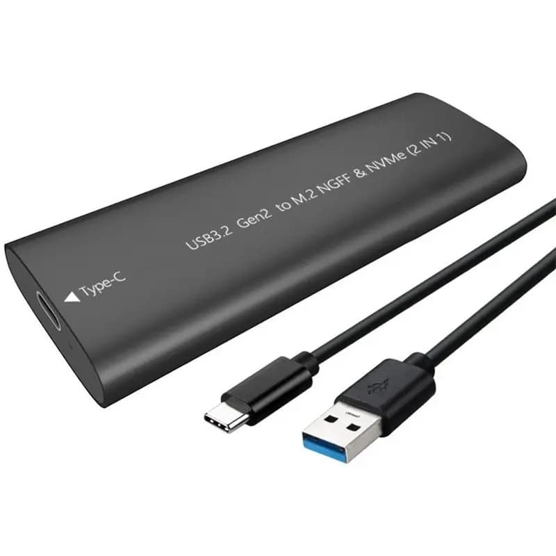 Reliable-M. 2 NVME NGFF SSD Case 10Gbps HDD Box M. 2 To USB 3.2 Type-C External Enclosure For 2230/2242/2260/2280,M. 2 NVME NGFF