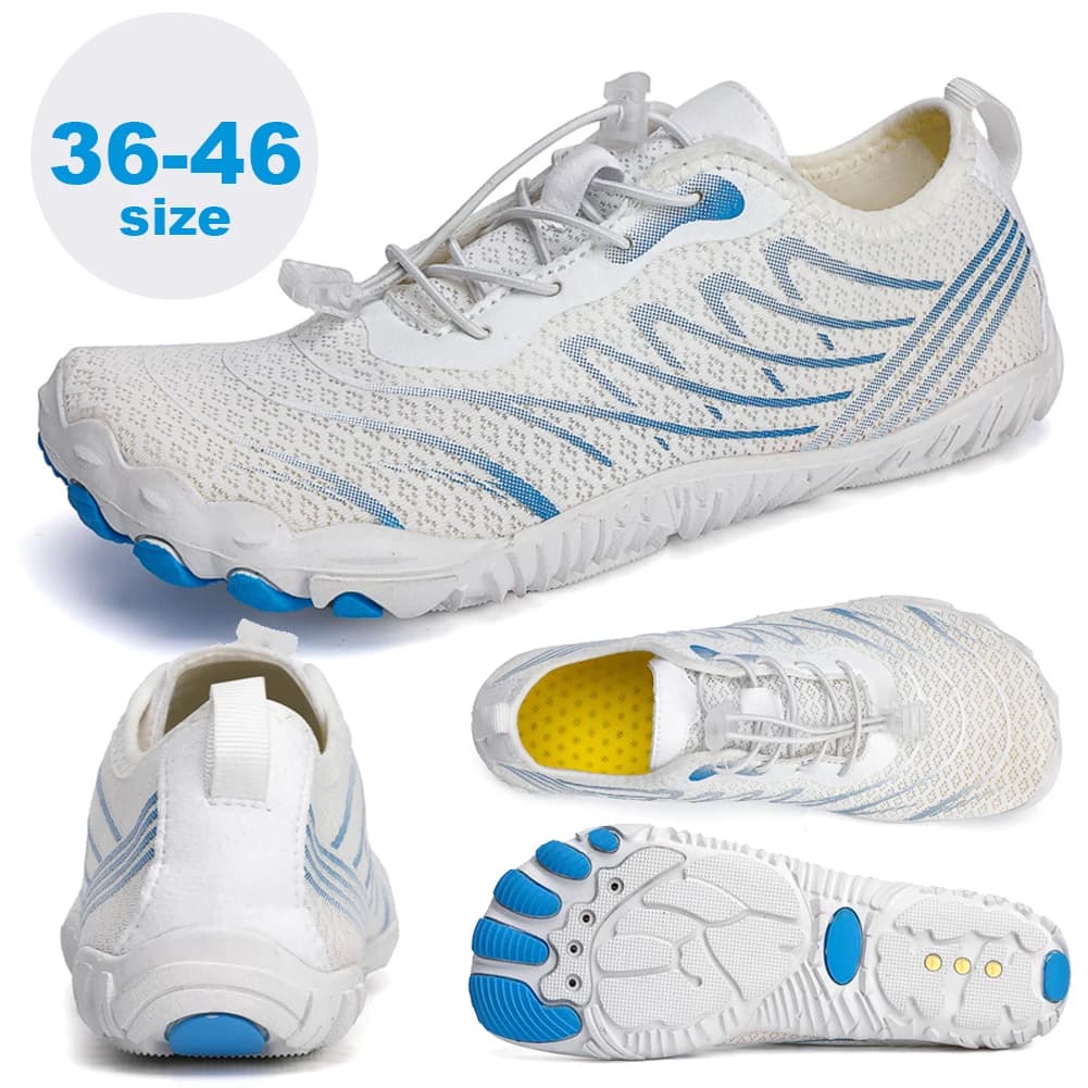 Fast Drying Water Shoes Beach Swimming Shoes Surf Shoes Unisex Water Shoes Summer Gymnastics Breathable for Upstream Water Sports