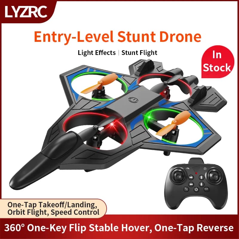 Nuovo Aeroplano RC L101 in Schiuma, Aliante Volante 2.4G con Luci LED, Aereo Acrobatico Telecomandato in EPP, Giocattolo per Bambini