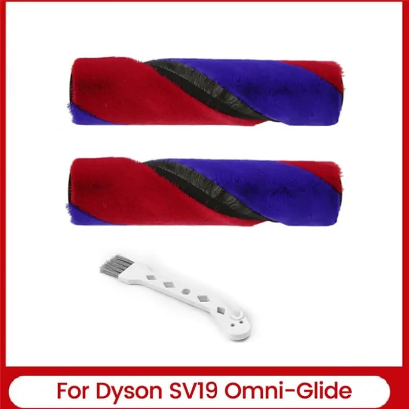 Soft Roller Brush & Cleaning Brush Kit For Dyson SV19 Omni-Glide Cordless Vacuum Cleaners Attachments