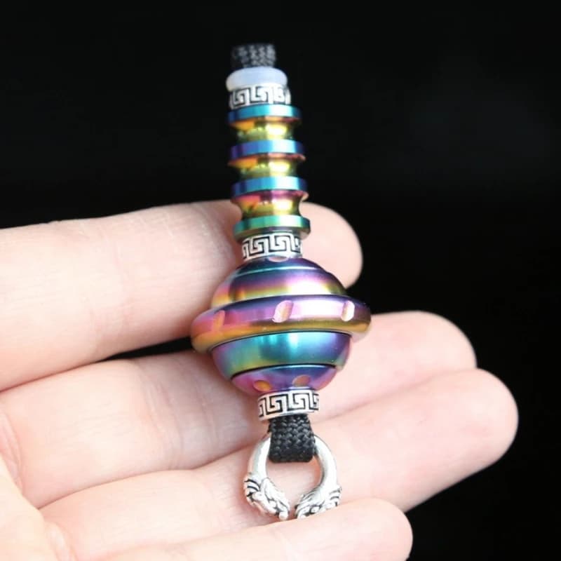 Acciaio inossidabile Mini Fidget Spinner Coltello Rullo EDC Metallo Alleviare Lo Stress Giocattolo Giroscopio Trottola Punta Antistress Ansia