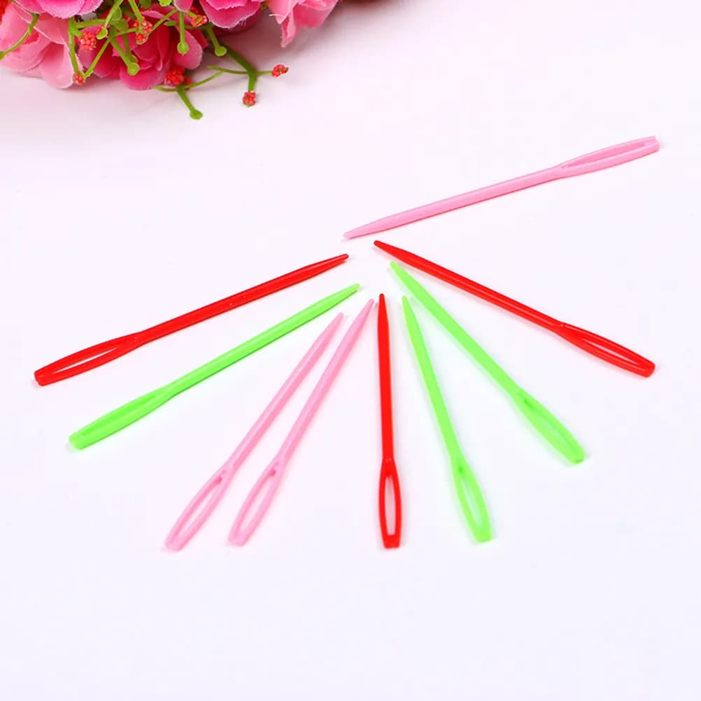 250 Knit Ferry Parts with Plastic Tube, Ergonomic Needles Comfortable for Sweaters and Scarves, Fa-to-Te Knit Work Tools for Home Use