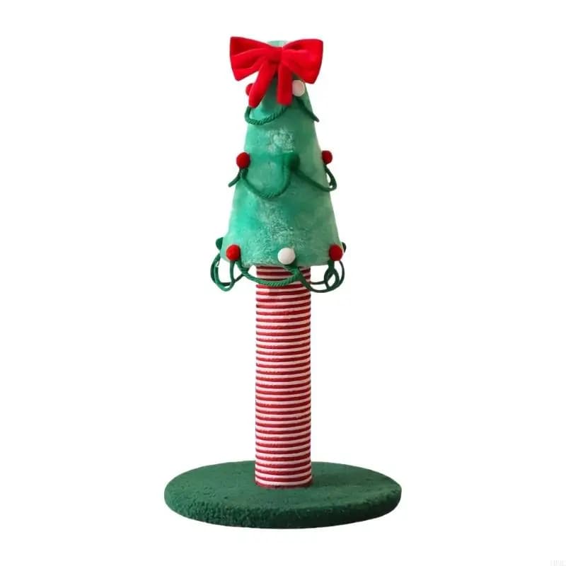 Tiragraffi per gatti elegante post per piccoli cuccioli gattini Forniture per albero Natale J0MC