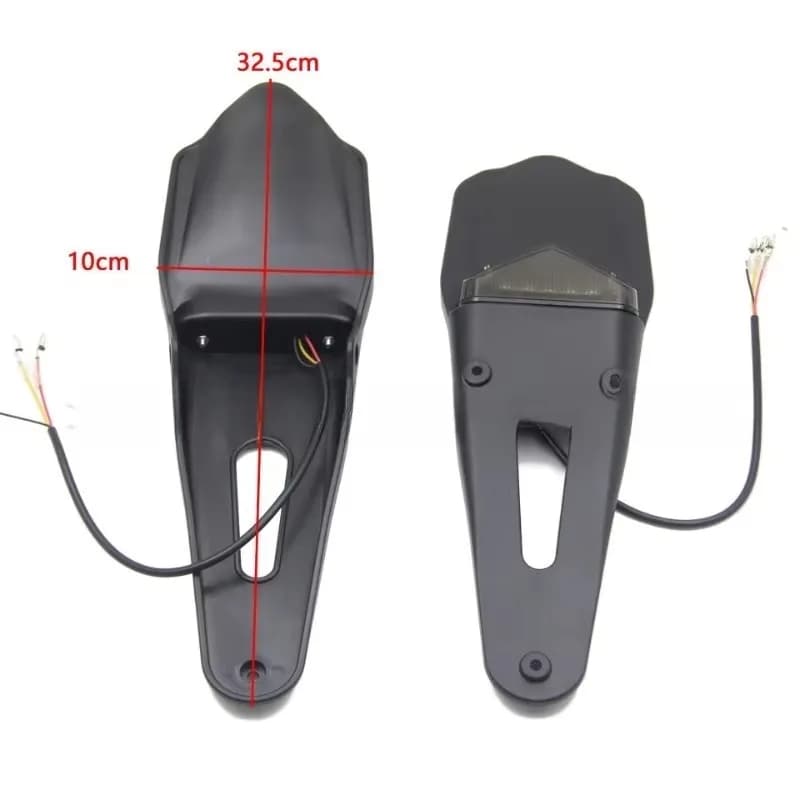 Popu Per Dirt Bike Accessori Moto Luce Freno Posteriore Licenza Parafango Fanale Posteriore LED Motocross