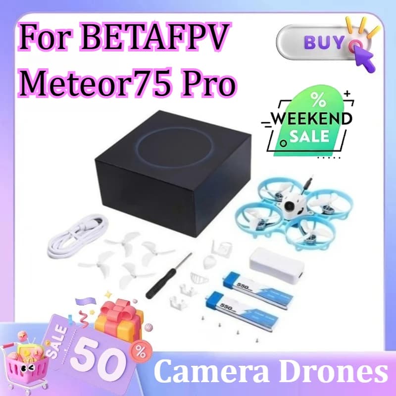 Per BETAFPV Meteor75 Pro O4 Brushless Whoop Quadcopter Per DJI O4 PNP (senza HD VTX) Matrix 1S 3IN1 HD FC