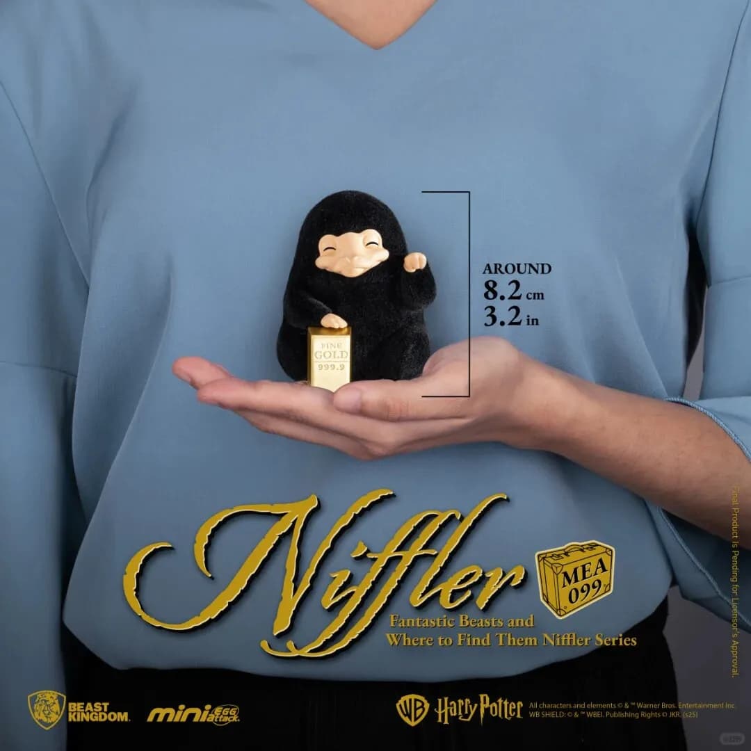 Harry Potter Niffler Peluche Blind Box Mystery Box Bambola Portafortuna Simpatico Morbido Animale di Peluche da Collezione Ornamento da Scrivania Regalo