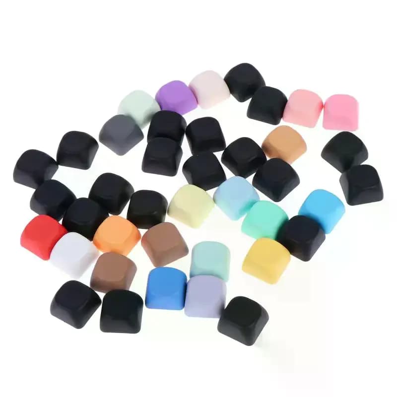 MOA Profile 1U PBT Keycaps 10/20pcs Blank Unengraved Key Caps for Mechanical Keyboard DIY Replacement Parts