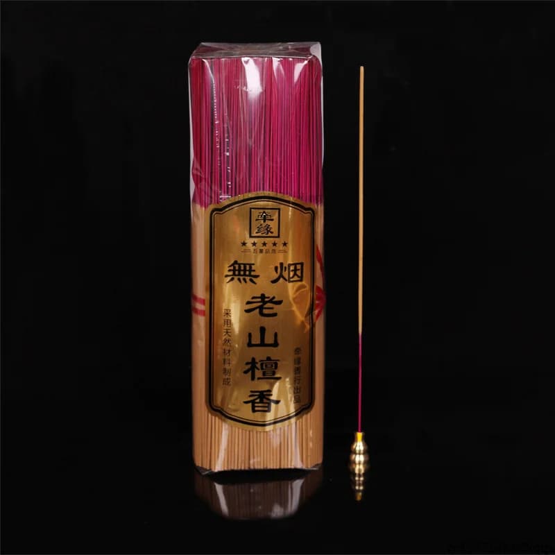 1000/500 Pezzi Bastoncini di Incenso Naturale al Sandalo 25,5 cm, Profumi Leggeri per la Casa, Portafortuna, Ingrosso, Bastoncini di Joss
