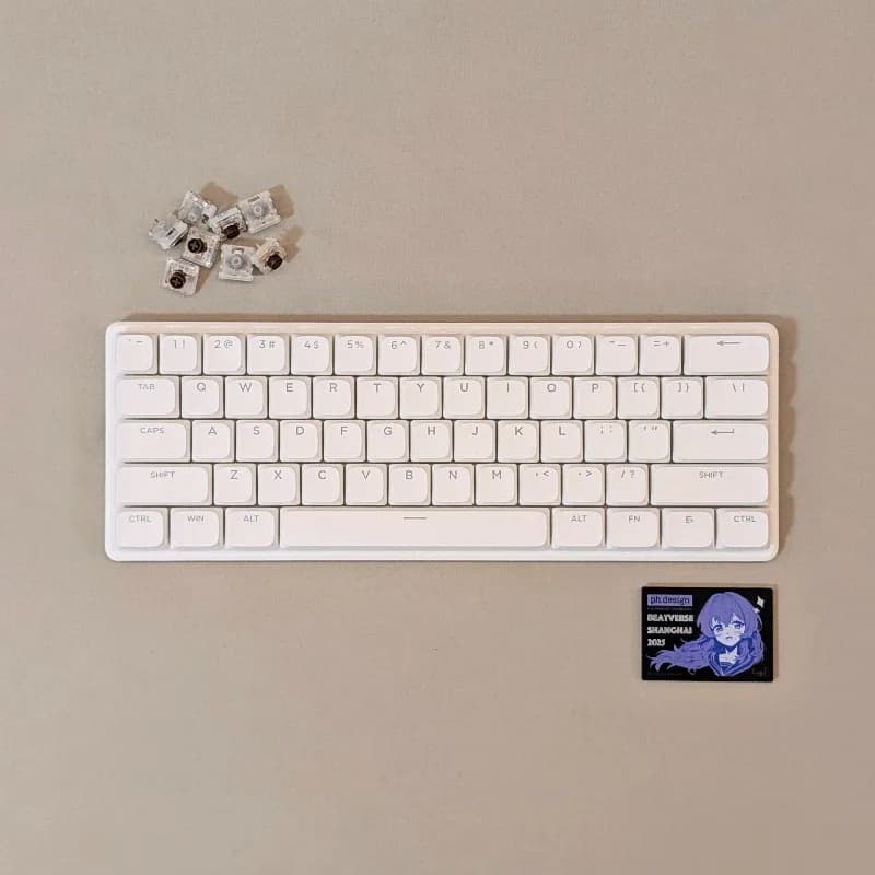 Kit Tastiera Meccanica PH60 SCV2 a Basso Profilo, Personalizzabile, Wireless Bluetooth, Stampa 3D, Hot Swap, ZMK, per Gaming Esports