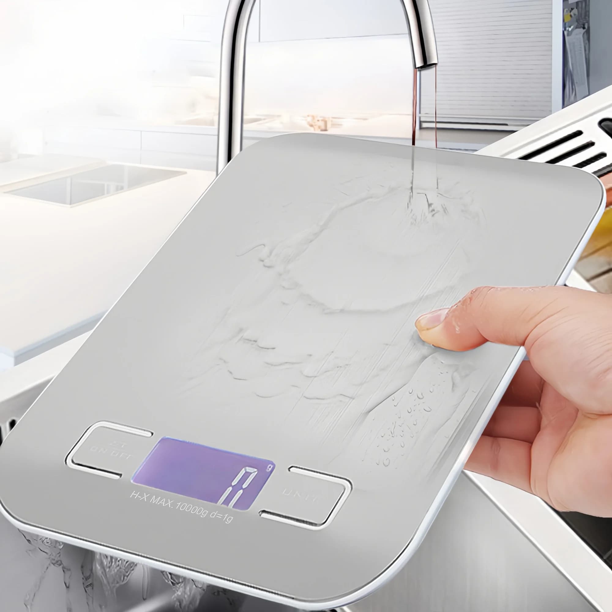 Digital Kitchen Libra LED Display 5kg/1g Stainless Steel Panel Electronic Libra Home Jewels Food Snack Peasing Cooking Tools