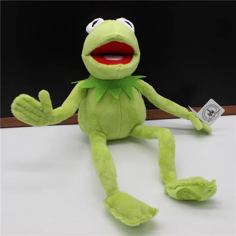 Disney 1 pezzo 40 CM The Muppets KERMIT RANA Animali di peluche giocattoli The Muppet Show Bambole di peluche
