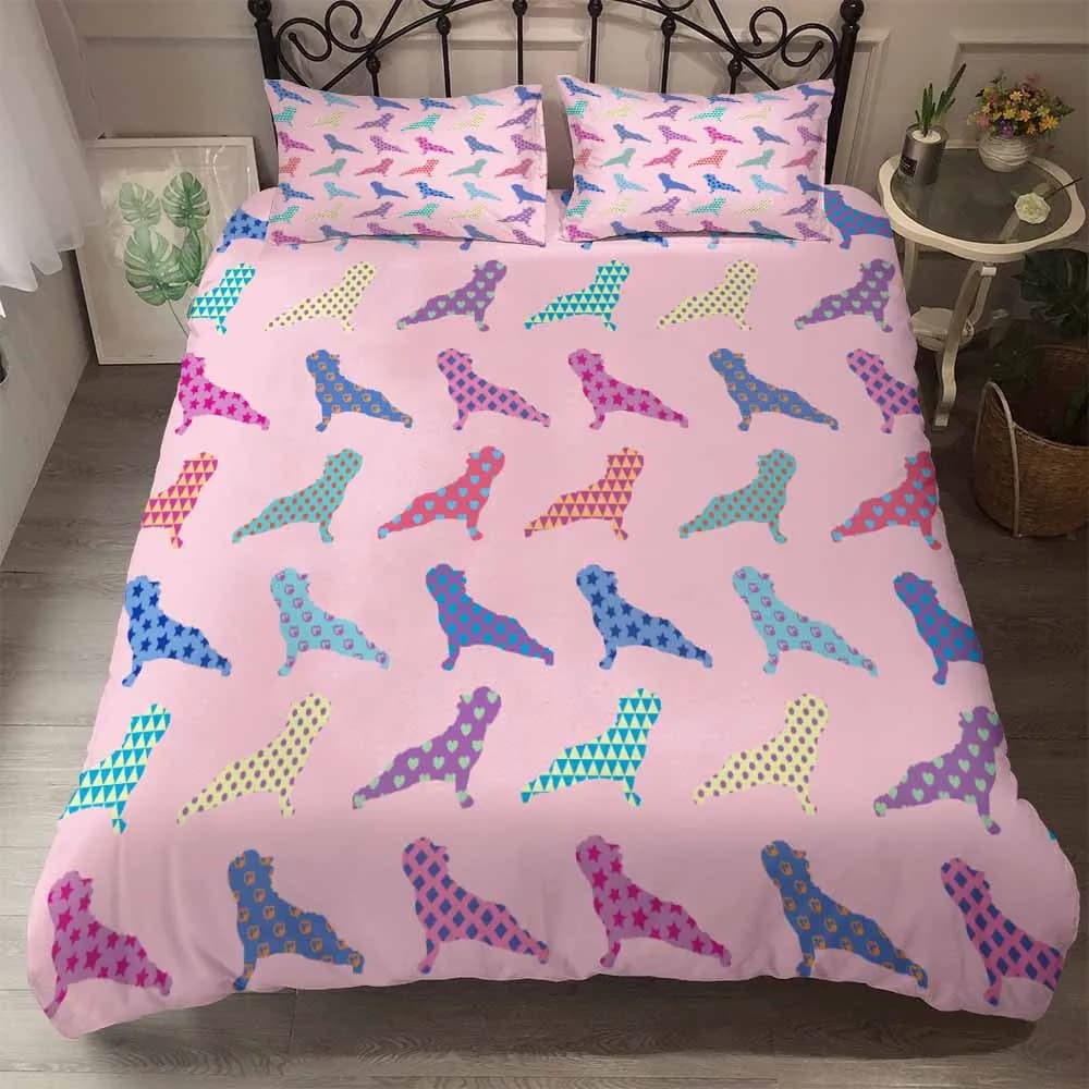 Biancheria da letto Set da letto carino Copripiumino Biancheria da letto Super morbida e confortevole Set di biancheria da letto doppia Trapunte da letto Biancheria da letto digitale 3d Bassotto