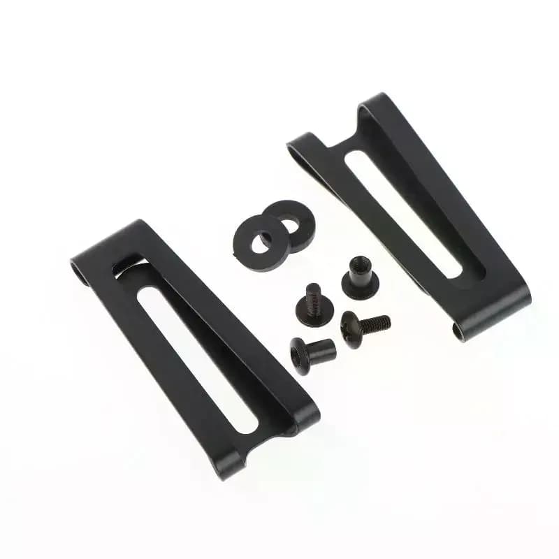 Guaina in acciaio inossidabile K Clip per cintura Fodero Clip posteriore Universale Kydex Cintura da trasporto Accessori per fodero per coltello