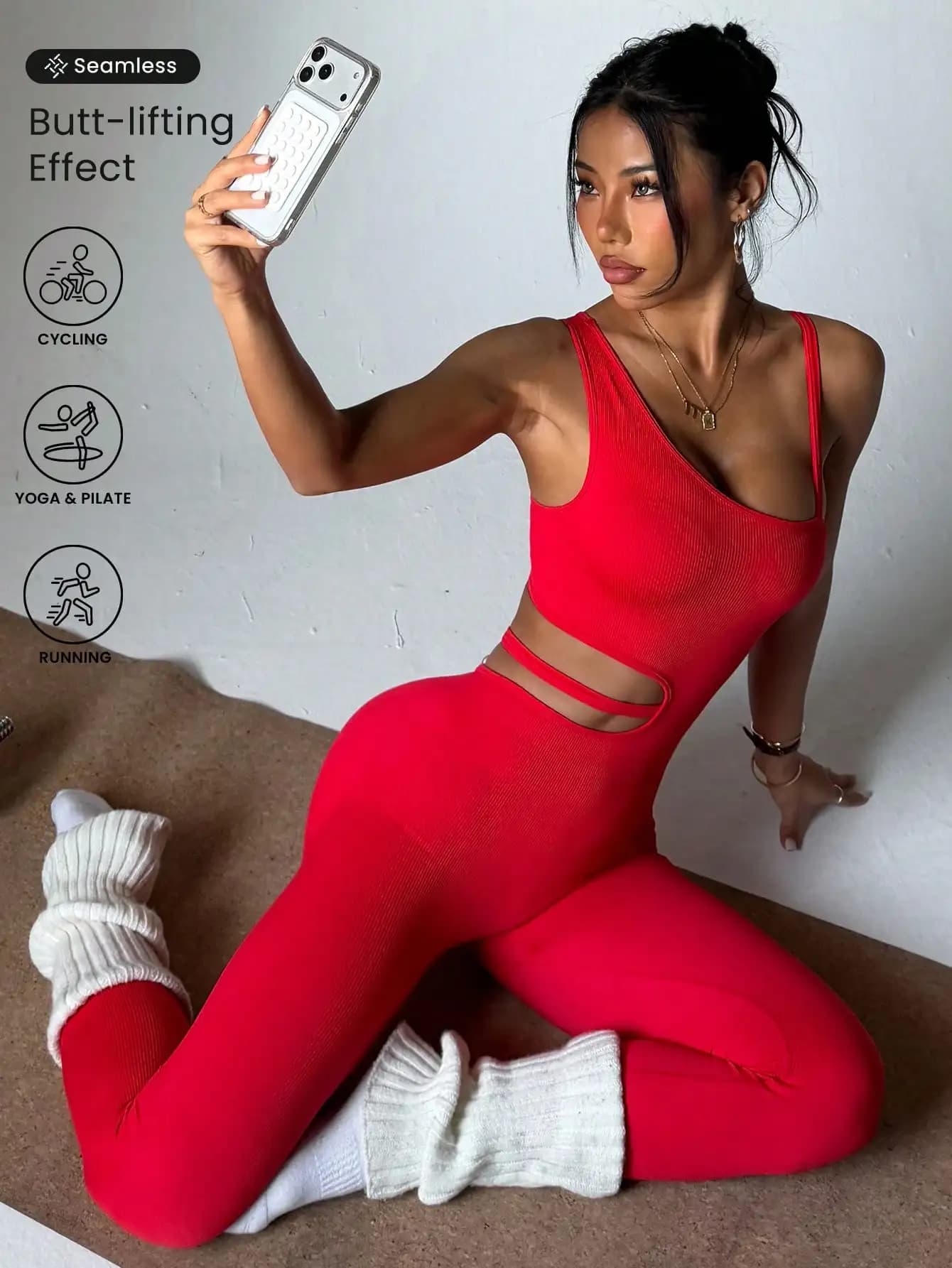 Beautiful back design, unique piece sexy yoga leggings, suitable for breathable women sports body and quick drying.