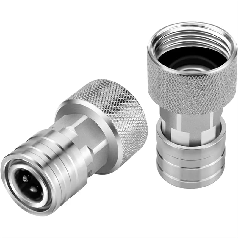 B08B-Adapter for garden hose for 2-piece GHT to 1/4" tubing quick connection 3/4" pipe for conversion nozzle water washing car Convert