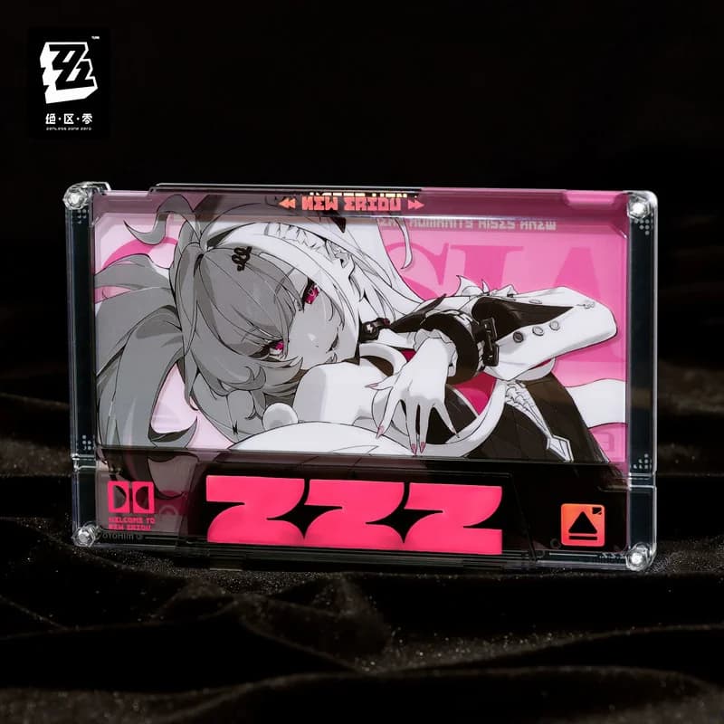 Serie Originale ZZZ Shadow and Picture: Set di Inserti in Acrilico con Cornice Fissa, Ornamento Ufficiale Zenless Zone Zero, Regali in Acrilico di Cissia