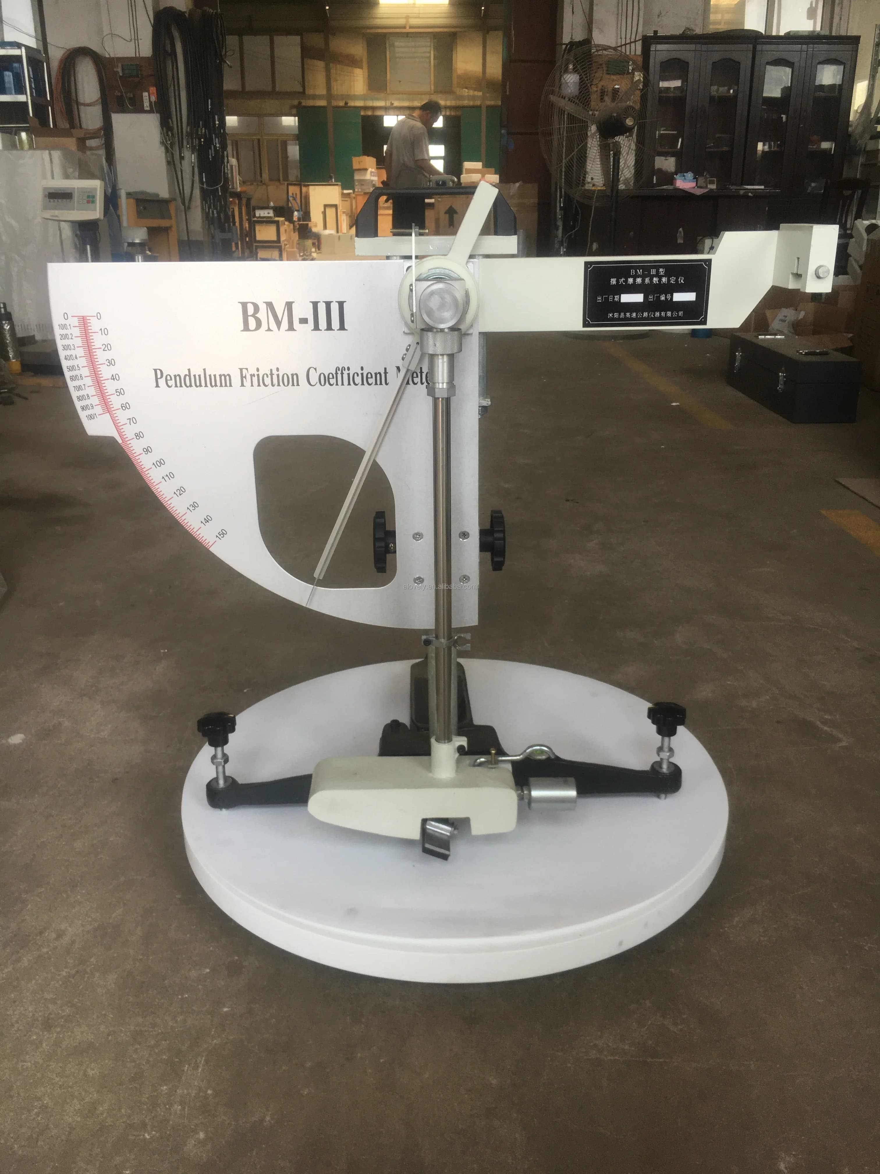 Tester portatile per pendolo britannico, tester per resistenza allo scivolamento del pendolo in vendita