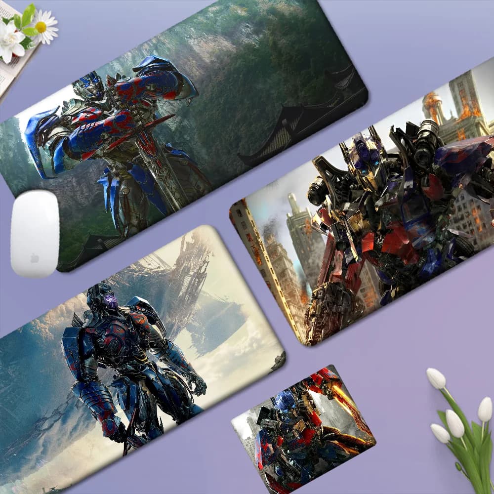 O-Optimus Prime Mousepad Boy Pad tappetino per mouse da gioco in gomma naturale dimensioni per Gaming World Of Tanks CS GO Zelda