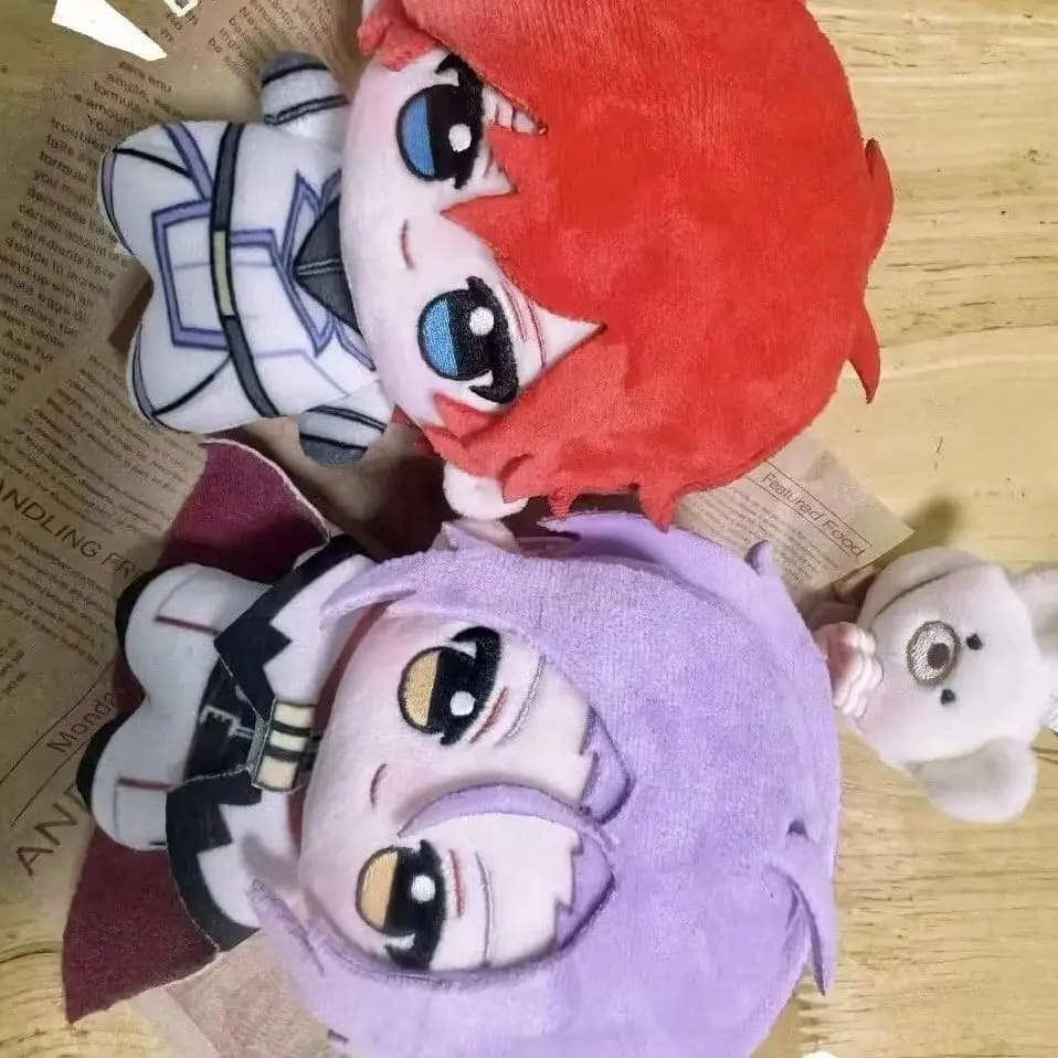 10cm Anime Reinhard Van Astrea Plushies Doll Julius Juukulius Soft Stuffed Doll Peripherals Character For Fans Collection Gifts