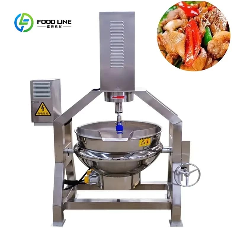 Padella planetaria efficiente multifunzionale personalizzata Miscelazione pentola per macchine per la lavorazione degli alimenti e salse