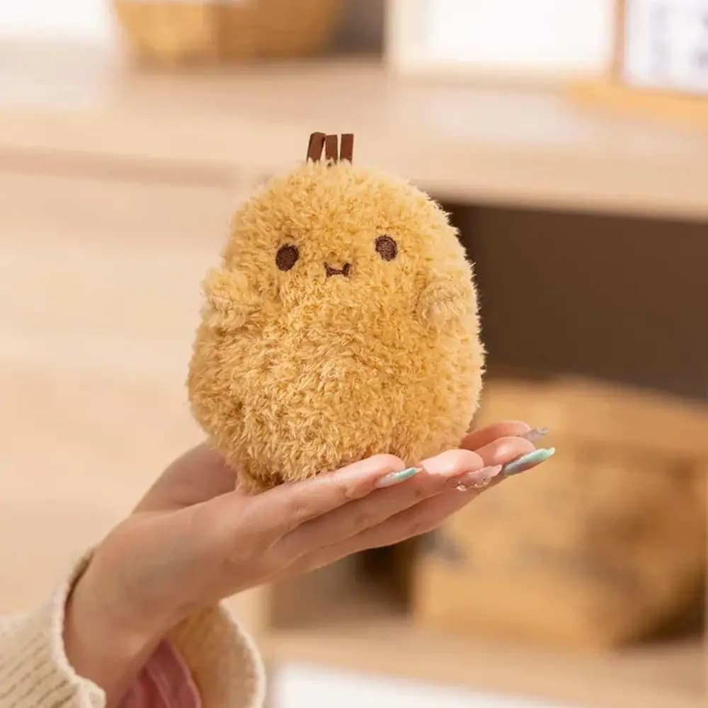Cuscino a forma di patata in cotone PP, morbido e soffice, divertente, a tema alimentare, regalo di compleanno