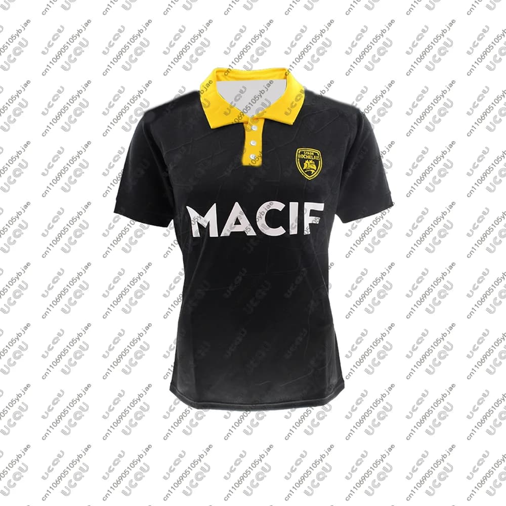 2026 Maglia da rugby da uomo Bambini Maschi Ragazzi Tee Abbigliamento sportivo Home Away Top Gift S-Stade R-Rochelais T-shirt ad asciugatura rapida Polo 14 Abbigliamento